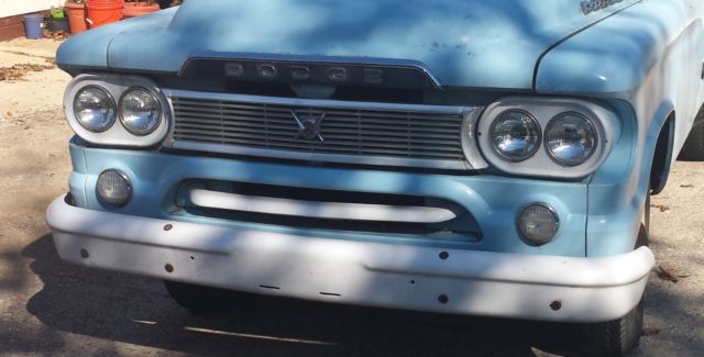 1960 Blue Dodge Other Pickups Standard Cab Pickup