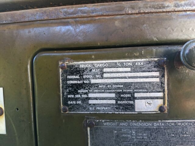 1960 Green Dodge Power Wagon Standard Cab Pickup