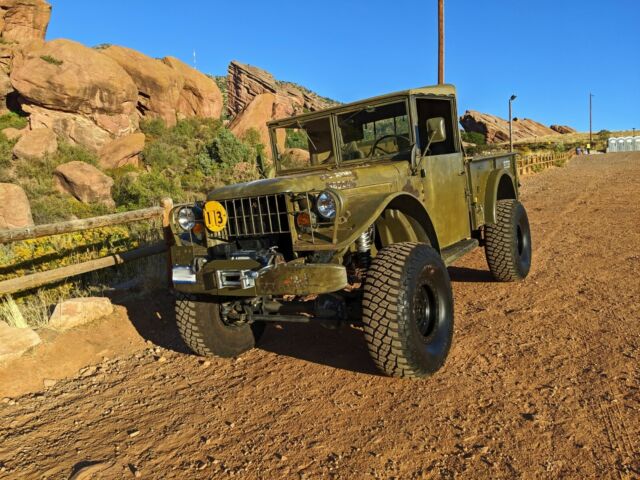 1960 Green Dodge Power Wagon Standard Cab Pickup