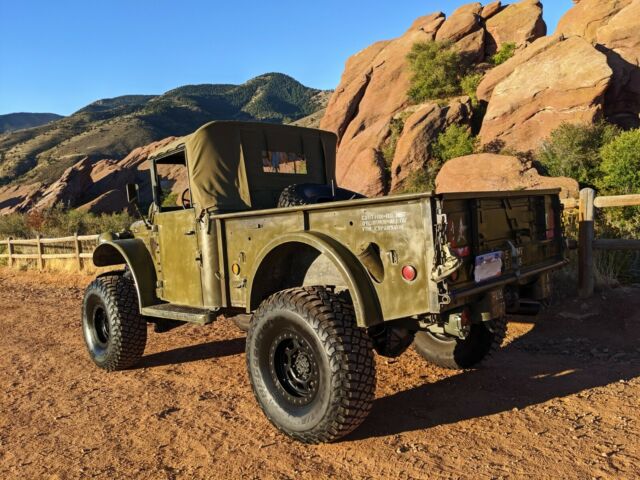 1960 Green Dodge Power Wagon Standard Cab Pickup