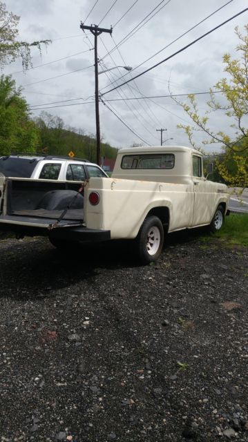 1960 Cream Ford F-100