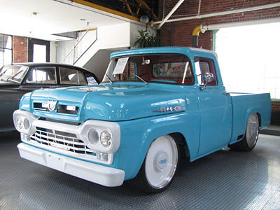 1960 Blue Ford F-100 Pickup Truck