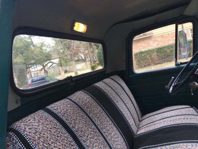 1960 Green Ford F-100 Standard Cab Pickup