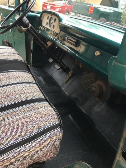 1960 Green Ford F-100 Standard Cab Pickup