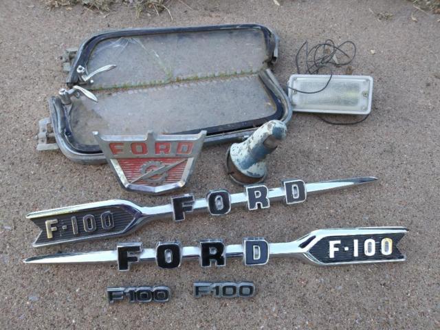 1960 black Ford F-100 Standard Cab Pickup