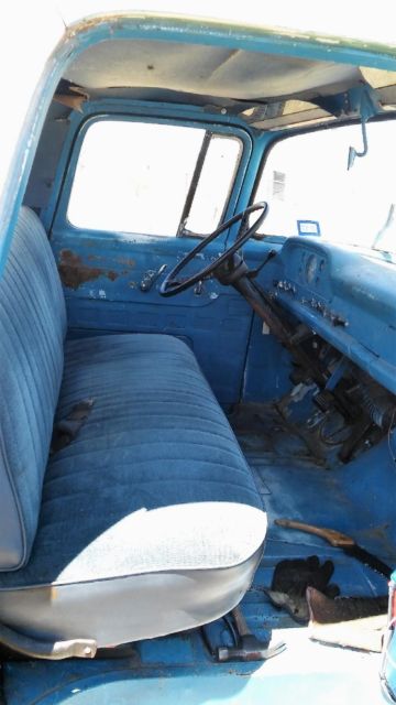 1960 black Ford F-100 Standard Cab Pickup