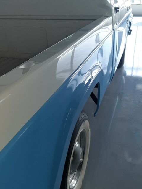 1960 Blue Ford F-100 Standard Cab Pickup