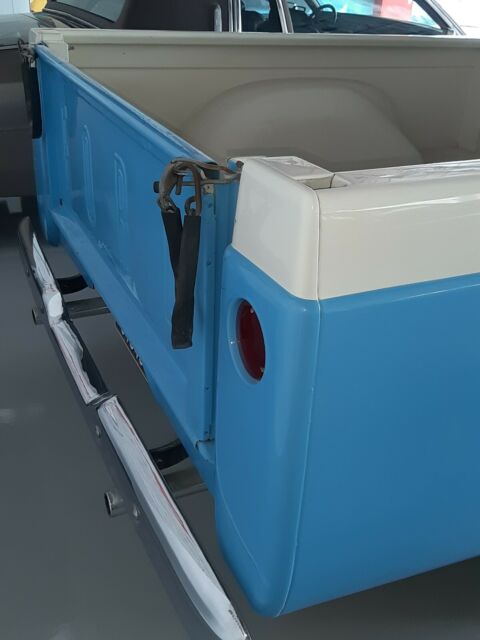 1960 Blue Ford F-100 Standard Cab Pickup