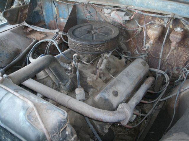 1960 Blue Ford F-100 Standard Cab Pickup