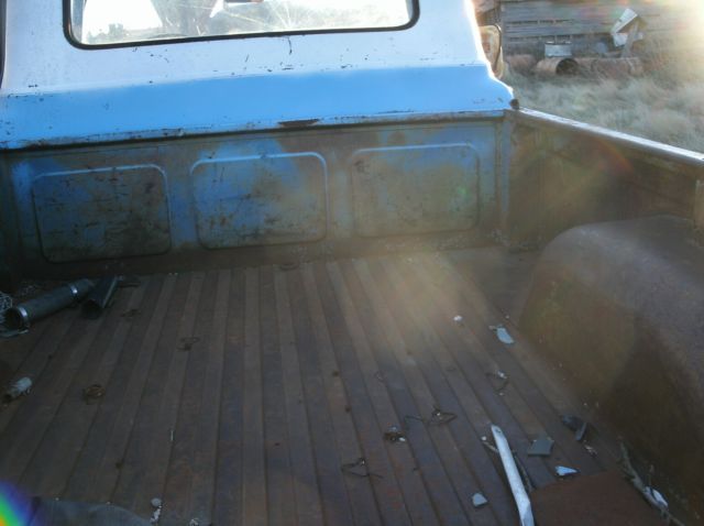 1960 Blue Ford F-100 Standard Cab Pickup