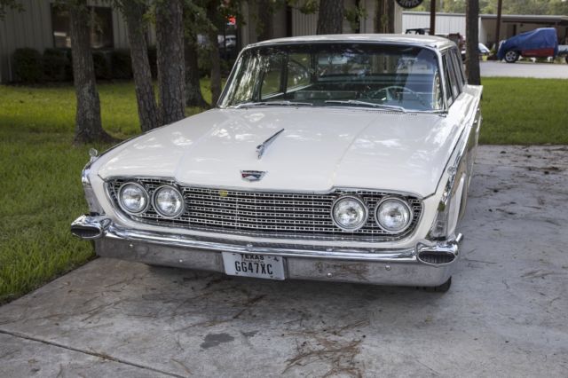 1960 White Ford Country Squire Wagon