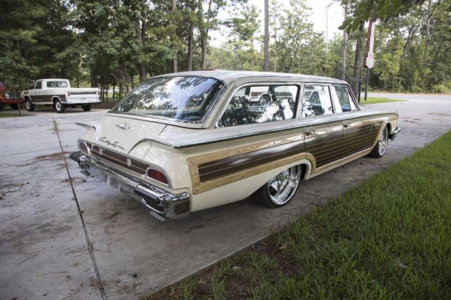 1960 White Ford Country Squire Wagon