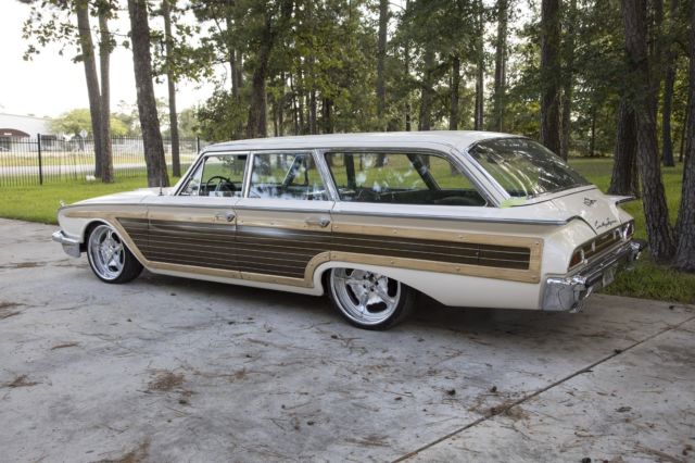 1960 White Ford Country Squire Wagon
