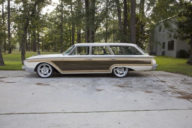 1960 White Ford Country Squire Wagon