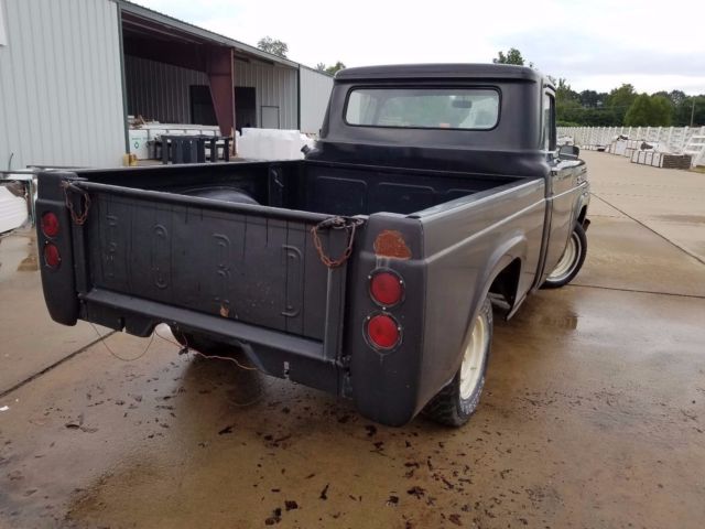1960 Blue Ford F-100 Standard Cab Pickup