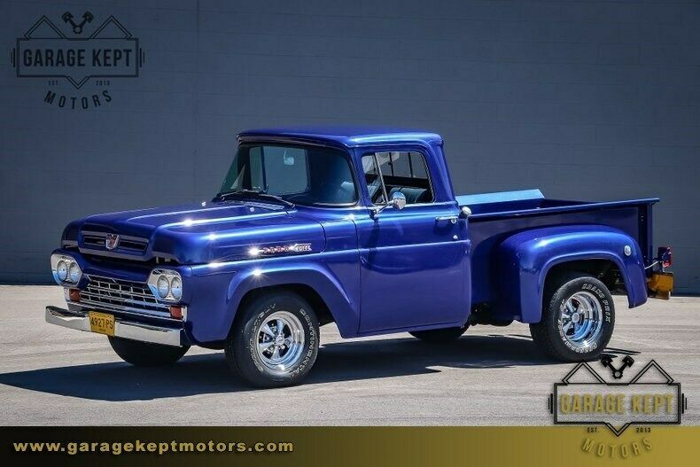 1960 Blue Ford F-100 Pickup Truck