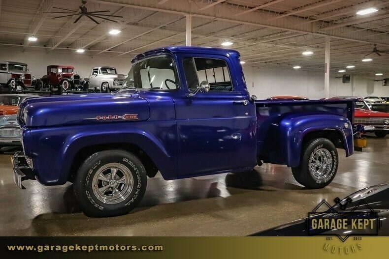 1960 Blue Ford F-100 Pickup Truck