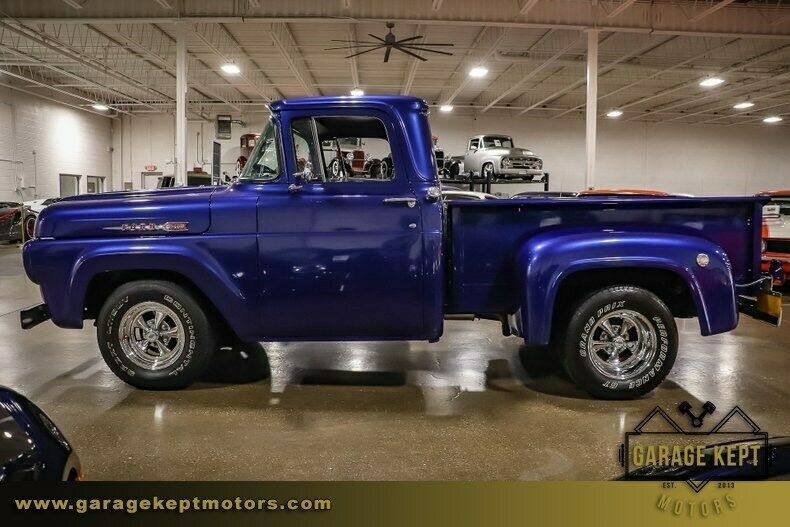 1960 Blue Ford F-100 Pickup Truck