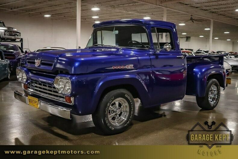 1960 Blue Ford F-100 Pickup Truck