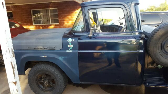 1960 Blue Ford F-100