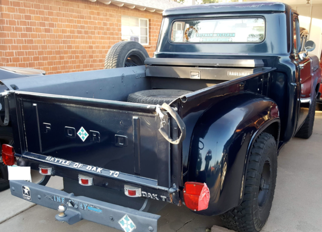 1960 Blue Ford F-100