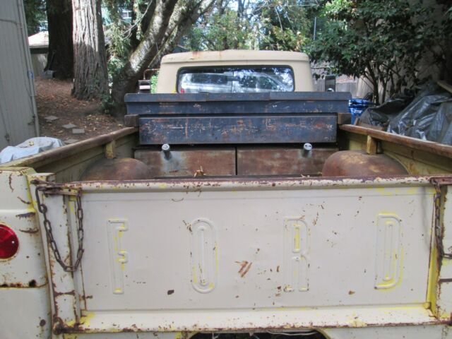 1960 Yellow Ford F-100 Standard Cab Pickup
