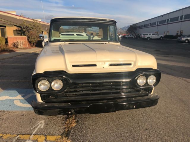 1960 White Ford F-100
