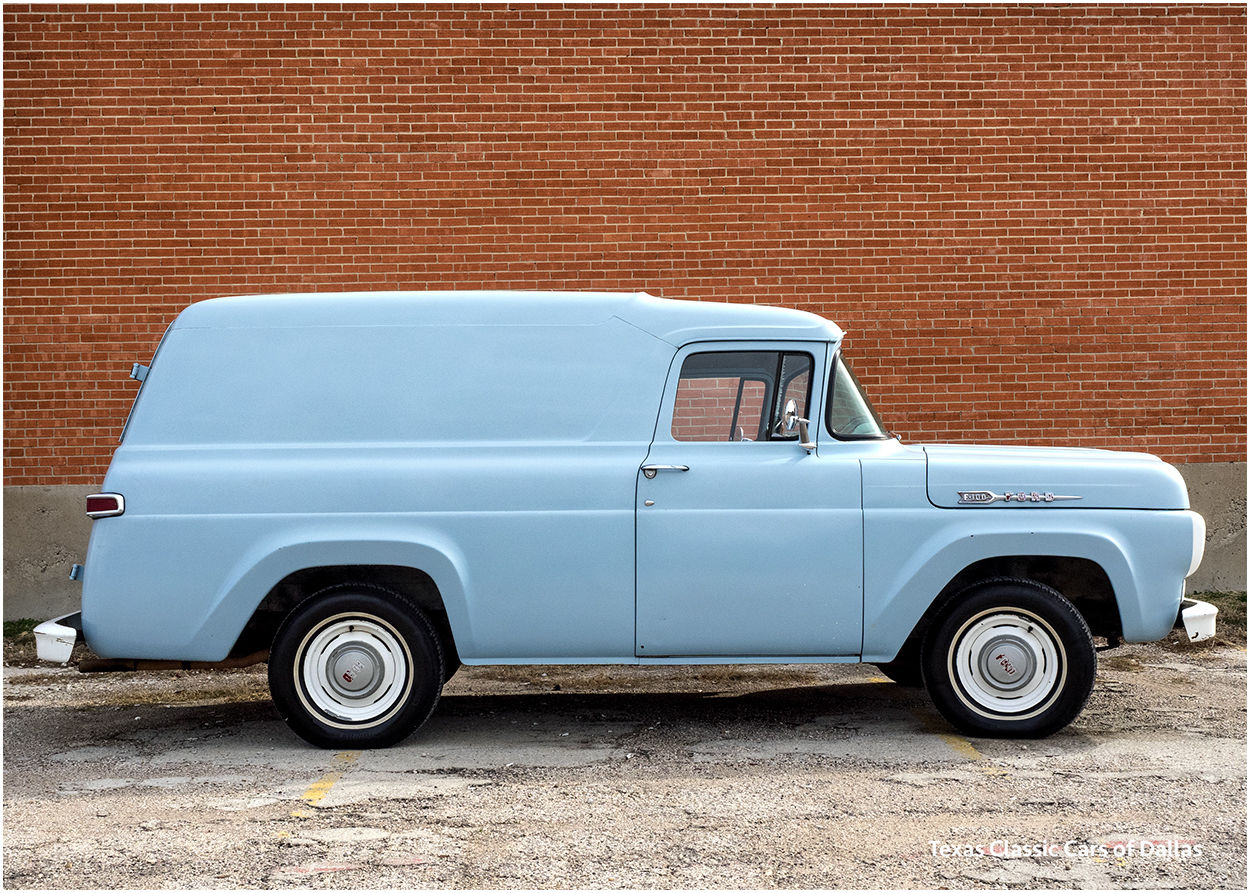 1960 Ford F-100 Panel Van In Line 6 for sale in Dallas, Texas, United ...