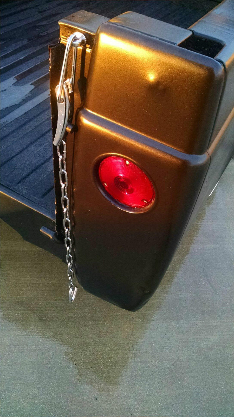 1960 matte black Ford F-100 Standard Cab Pickup