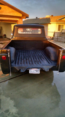 1960 Black Ford F-100 Crew Cab Pickup