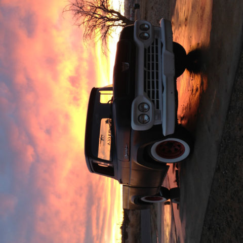 1960 Black Ford F-100 Crew Cab Pickup