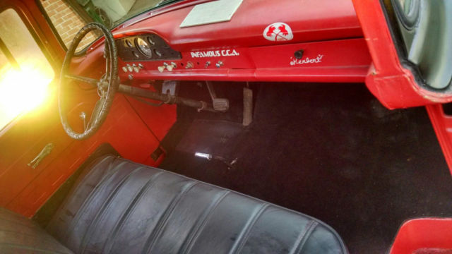 1960 Black Ford F-100 Crew Cab Pickup