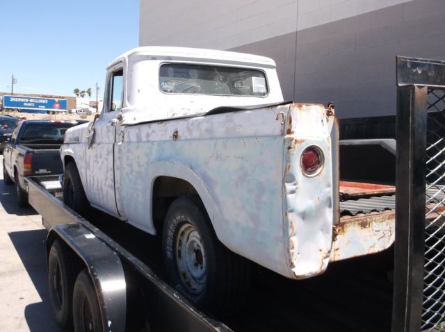1960 Gray Ford F-100 PICKUP