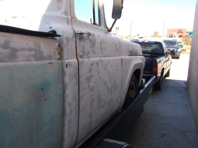1960 Gray Ford F-100 PICKUP