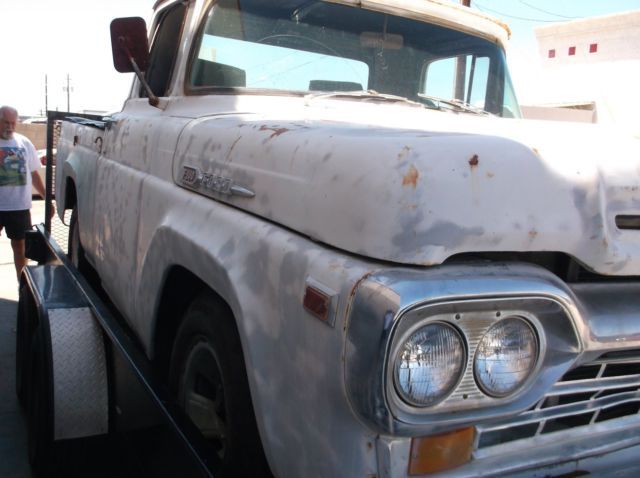 1960 Gray Ford F-100 PICKUP