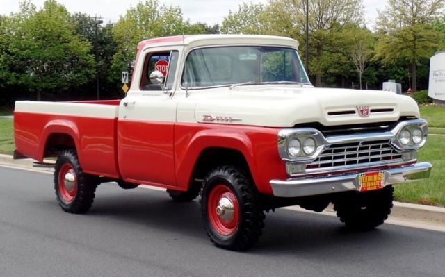 1960 Red Ford F-250 --