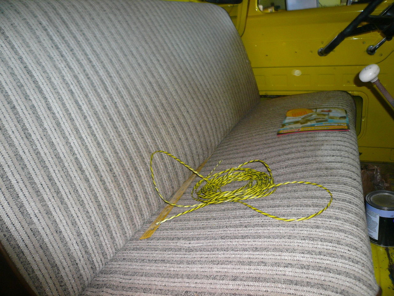 1957 Yellow Ford F-250 Standard Cab Pickup Truck