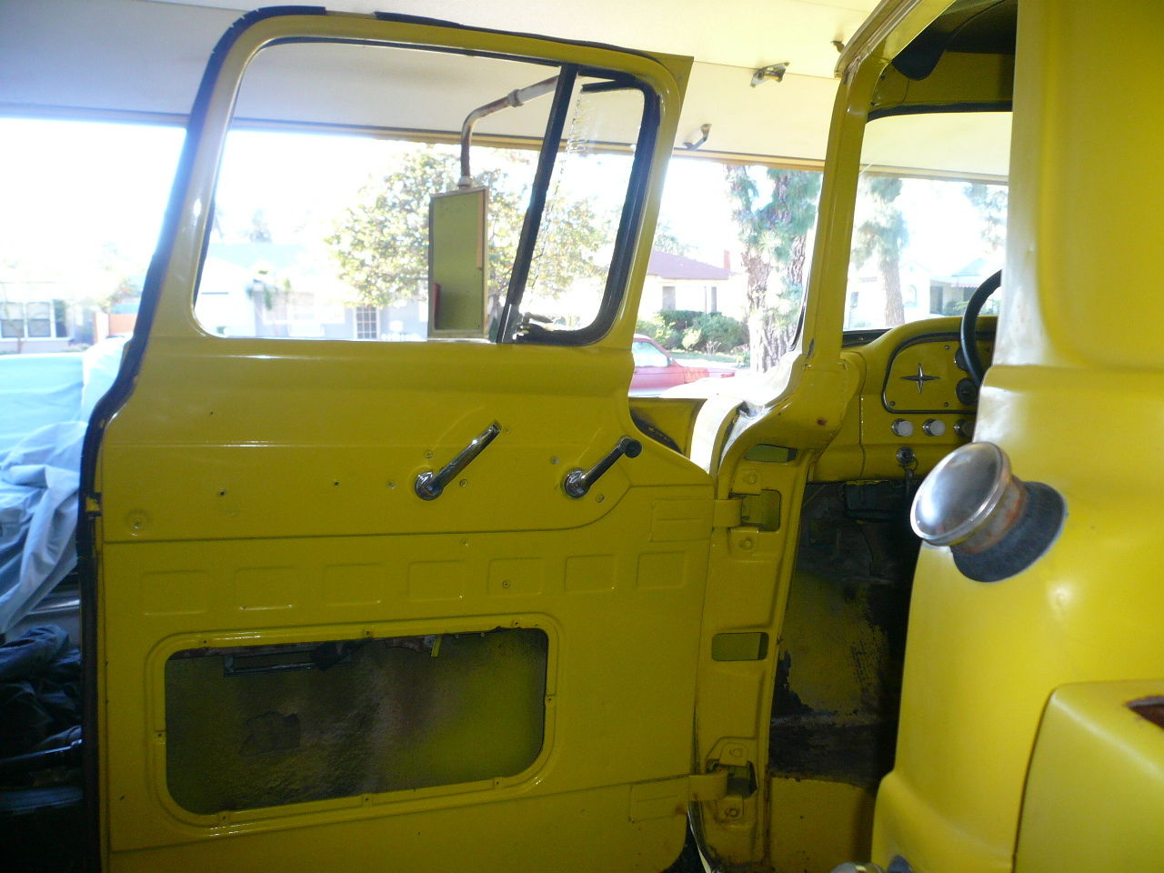 1957 Yellow Ford F-250 Standard Cab Pickup Truck