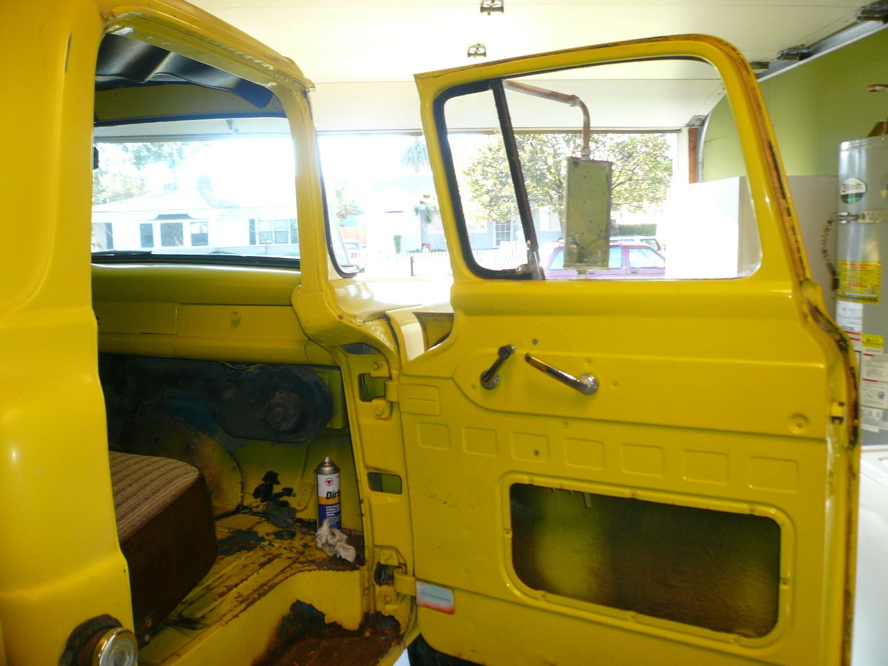 1957 Yellow Ford F-250 Standard Cab Pickup Truck