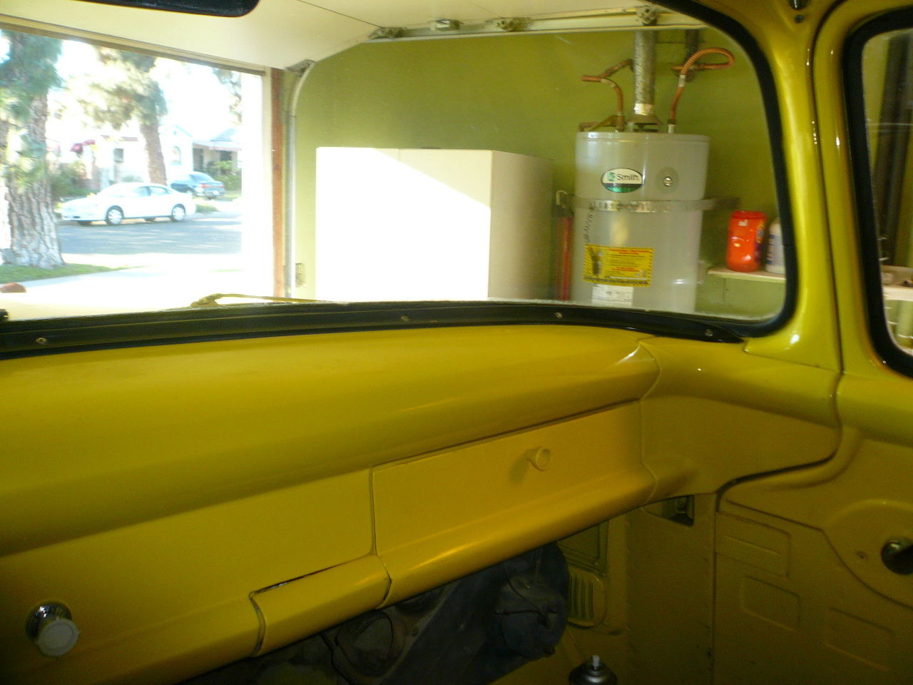 1957 Yellow Ford F-250 Standard Cab Pickup Truck