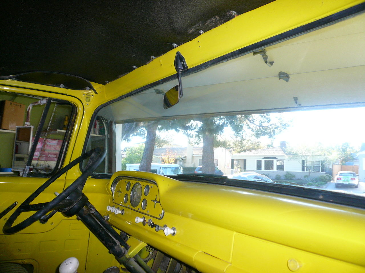 1957 Yellow Ford F-250 Standard Cab Pickup Truck