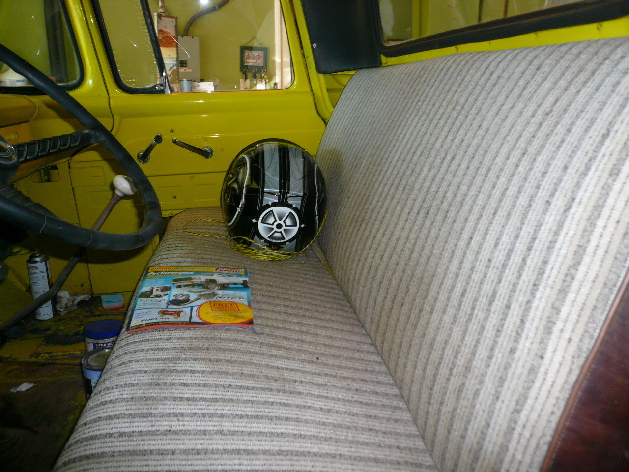 1957 Yellow Ford F-250 Standard Cab Pickup Truck