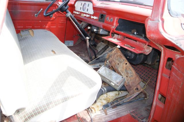 1960 Red Ford F-350 TRUCK