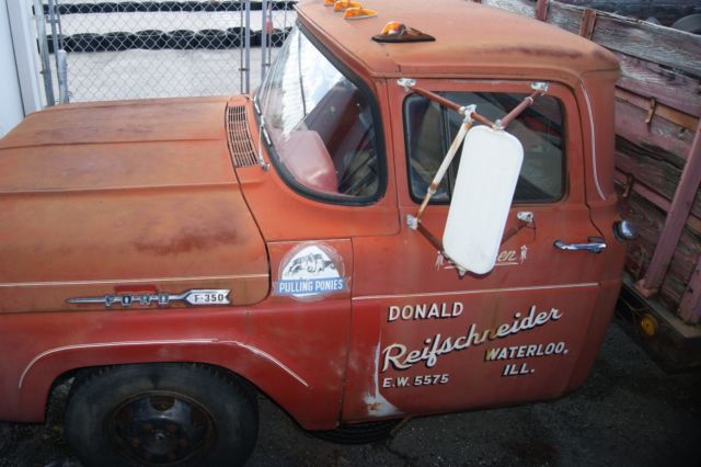 1960 Red Ford F-350 TRUCK