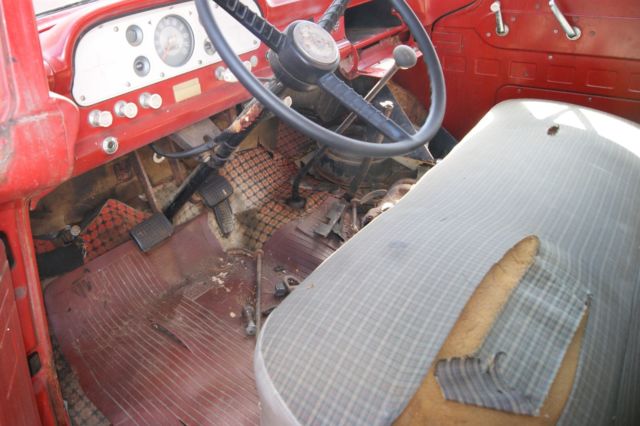 1960 Red Ford F-350 TRUCK