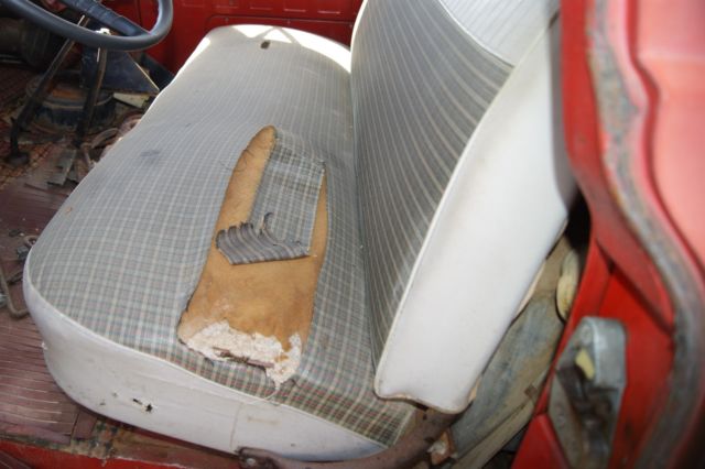 1960 Red Ford F-350 TRUCK