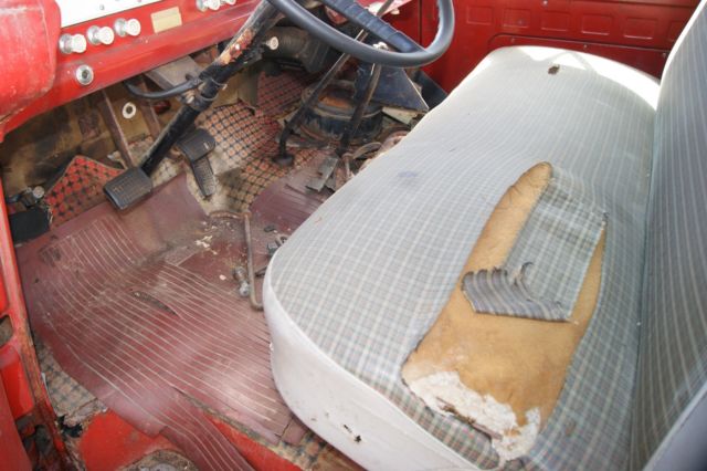 1960 Red Ford F-350 TRUCK