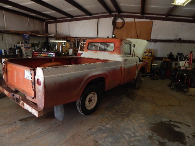 1960 Tan Ford F-100 Standard Cab Pickup