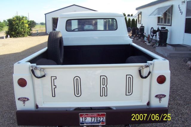 1960 White Ford F-100 Standard Cab Pickup