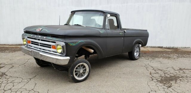 1962 Black Ford 1/2 Ton Pickup Standard Cab Pickup